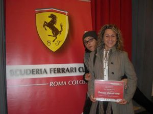Daniela Bellofiore al concorso internazionale d’arte Passionauta Rosso Ferrari per l’Arte