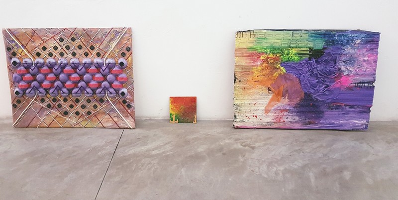 Due opere in mostra di Daniela Bellofiore